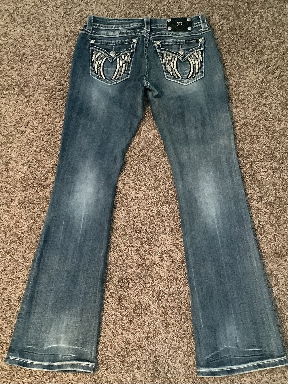 Miss Me signature jeans, boot cut, color: med 207, size: 30 - Picture 5 of 12